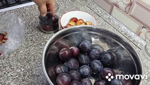 СЛИВЫ натуральные БЕЗ САХАРА на зиму  Консервирование слив