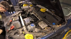 2018 Audi Q7 - 3.0 Supercharged Engine - Code  P164E00  - Thermostat Replace - Supercharger Removal