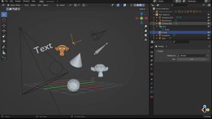 KIT9 -Типы объектов Изучение базовых объектов Blender