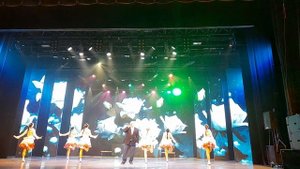 Белые розы К700 и искорки Дворец Искусств Нижневартовск