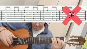 В лесу родилась ёлочка. как сыграть на гитаре