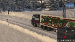 ETS 2 (Euro Truck Simulator 2) доставка новогодних грузов в сказочные города на канале GEP-Games