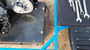 Мотобуксировщик "Помор" ч.4. Модуль- толкач.Предварительная сборка