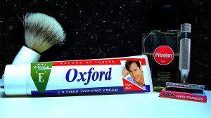 Бритьё. Лондон в Африке?? Помазок Spokar, ATT R1, крем Oxford of London, Pitralon Pure, Gillette