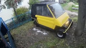 ЧУДО-ЧУДНОЕ !!! Мотоколяска КИНЕШМА.