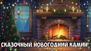 Fabulous fireplace | Сказочный новогодний камин | Новогодняя заставка