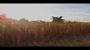 Кукурузная жатка Capello Diamant с комбайном John Deere S680i