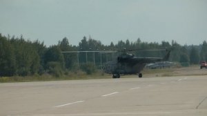 Ми-8 МТВ- 5 запуск-взлёт на форуме «Армия-2023»