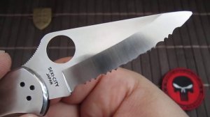 Spyderco Delica 4 Stainless Steel SS