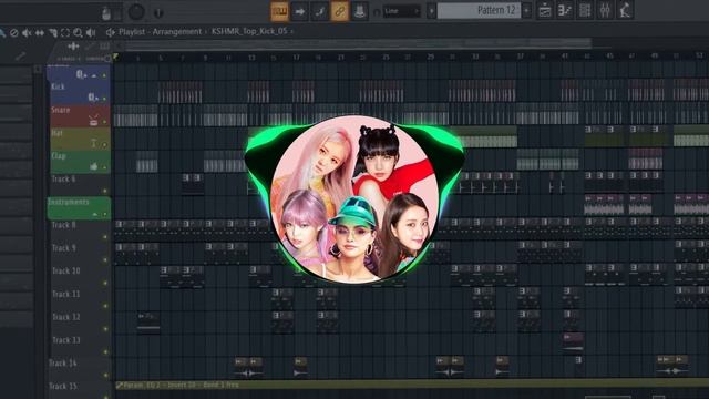 (Fixed Ver) KHW Remake: BLACKPINK x Selena Gomez - Ice Cream (FL Studio Instrumental) смотреть онлайн