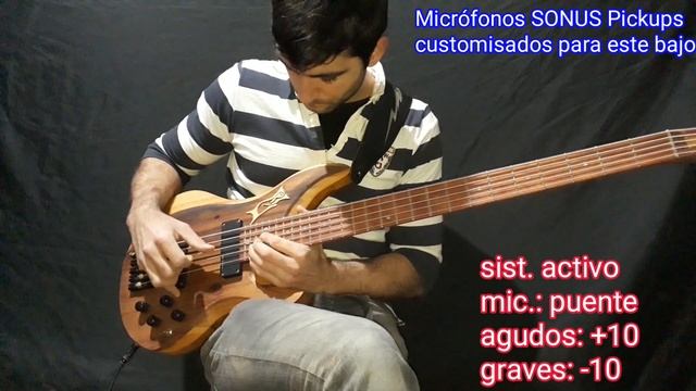 Test KATHARSIS 006 Headless Bass de taller LM Luthier смотреть онлайн