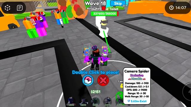 Новый апрельский ивент, новые юниты, новый рандомный режим,всё в этом видео про Toilet Tower Defens смотреть онлайн