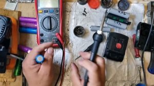 Ремонт литий-ионного аккумулятора шуруповёрта