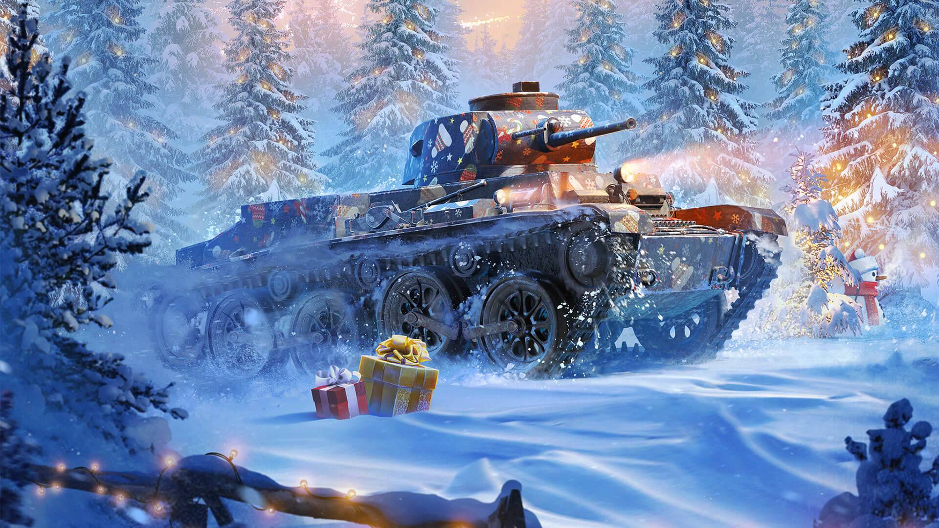 Новогоднее наступление 2025 🎄 Обкатываем имбы легендарных контейнеров в Мир танков