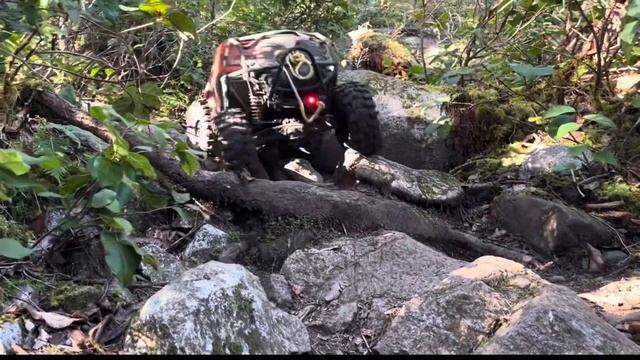 R.C. Trail Crawling to Christie Falls with the Axial Scx6 Honcho смотреть онлайн