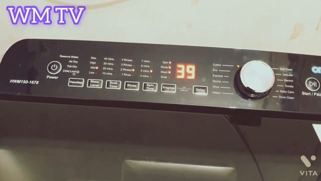 How to washing powder's stains problem in Haier Fully Automatic Washing Machine HWM 150-1678 смотреть онлайн