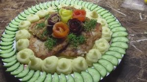 САМОЕ ЛУЧШЕЕ ГОРЯЧЕЕ БЛЮДО НА НОВОГОДНИЙ СТОЛ - СВИНЫЕ ОТБИВНЫЕ С КАРТОШКОЙ.