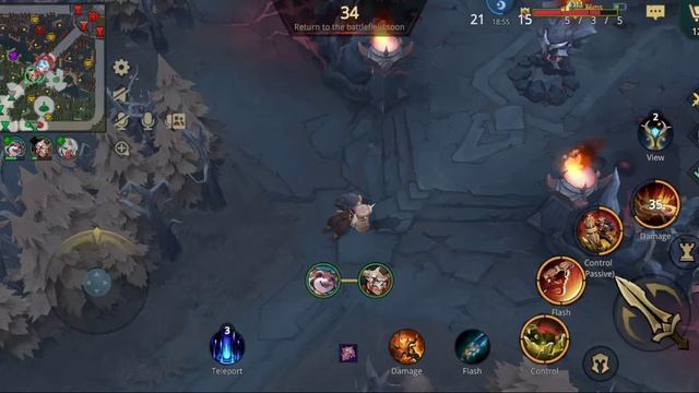 Earthshaker Dota 2 Gameplay (Android) смотреть онлайн