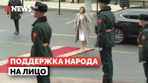 Удивительно мало людей пришли поддержать Майю Санду на инаугурации