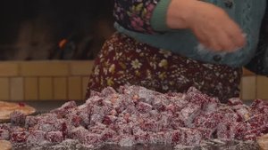 Kənd Həyatı. Homemade Pomegranate Candies  Sweet