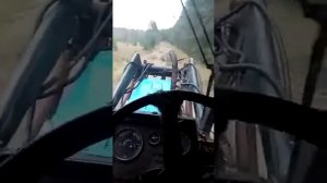 Еду с делянки 15-16км на тракторе Мтз-82.1 с домом на колесах (часть 2)
