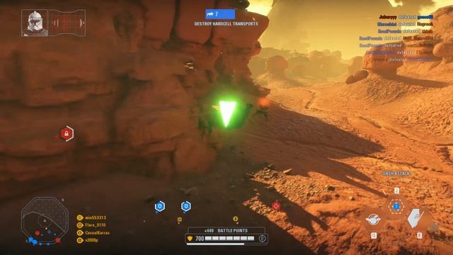 Star Wars Battlefront 2: (No Commentary) Galactic Assault Gameplay and Yoda Killstreak on Geonosis. смотреть онлайн