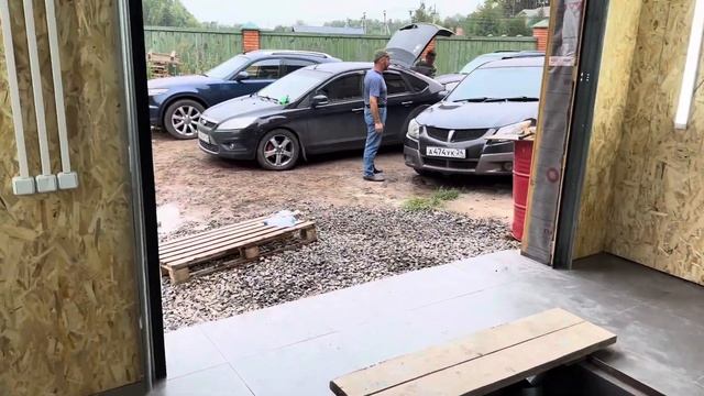Каркасный гараж под ключ