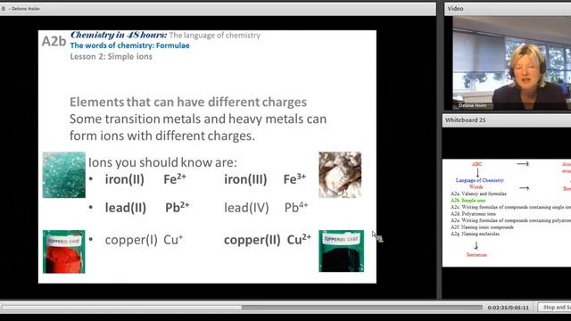 A2b Chemistry 48 hours Simple ions смотреть онлайн