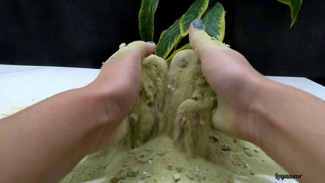 WHITE & GREEN COMBO BAKING SODA ASMR ✨#asmr #bakingsoda #youtube #crunchy #crumble #oddlysatisfying