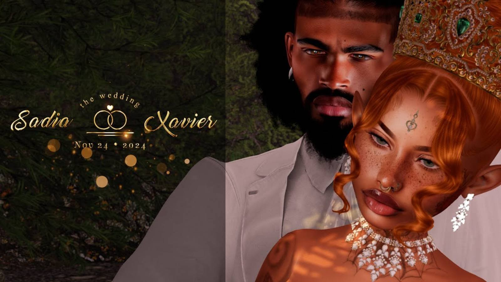 Sadia ♥ Xavier | WEDDING Second Life November, 24 2024