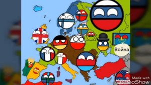 Country balls  Будущее Европы #1 Договор с Франций