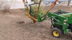 K&K Enterprises - Tree Spade - Compact Tractor and Skid Steer