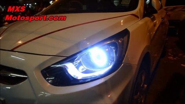 V659 Projector Headlights Xenon HID KIT Hyundai Verna Fluidic by Mxsmotosport смотреть онлайн