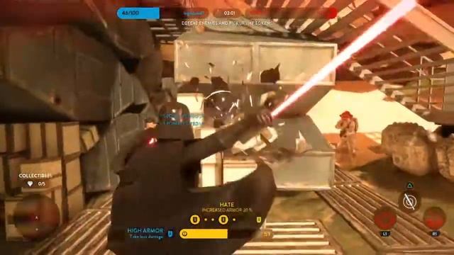 STAR WARS™ Battlefront™ Tatooine hero battle смотреть онлайн