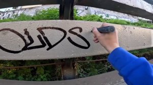 Graffiti test with Wekman : Art Primo  Jumbo marker