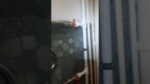 Замена стояка с полотенцесушителем горячей воды !