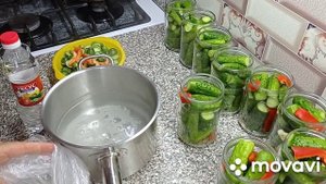 Маринованные Кисло-Сладкие Корнишоны с Горчицей, как покупные! Заготовка на зиму в маленьких банках