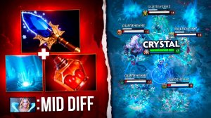 ✅ОБЗОР ИГРЫ НА CRYSTAL MAIDEN В DOTA 2🔥