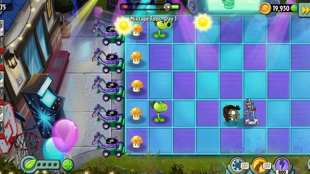 PvZ 2 Neon mixtape tour day 1 смотреть онлайн