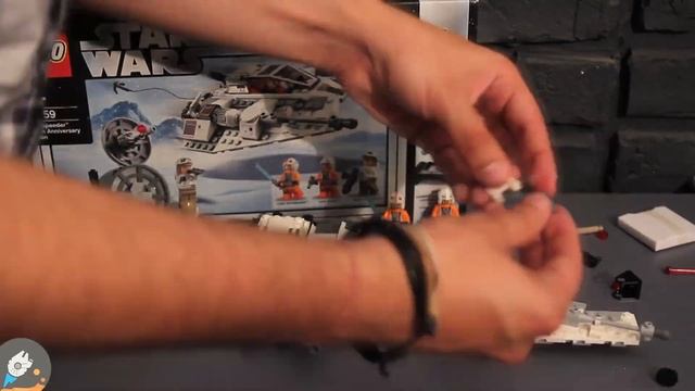 Unboxing Snowspeeder Lego смотреть онлайн