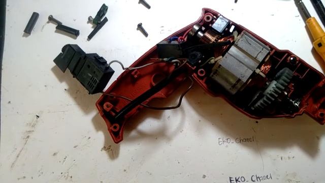 servis / bongkar mesin bor mati total ternyata hanya ...! #mesinbor #elektricdrill