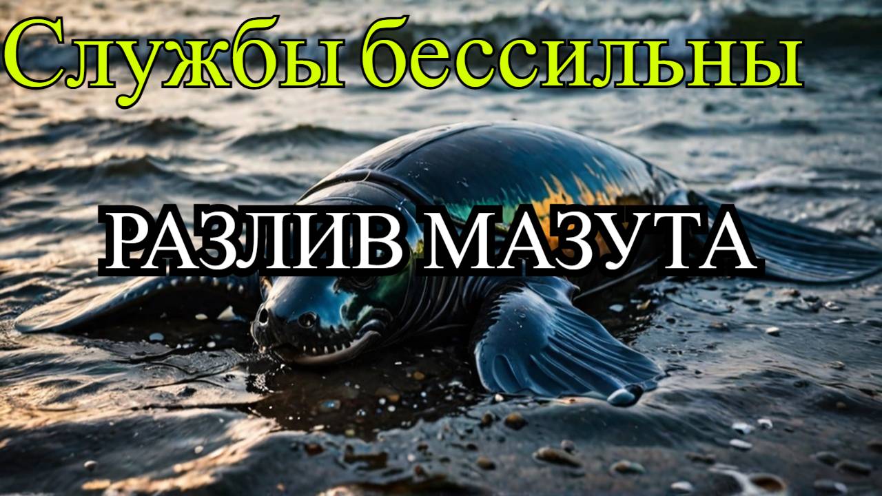 Разлив мазута на Черноморском побережье: Экологическая катастрофа
