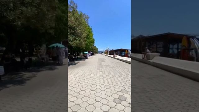#Shorts. СУХУМ. Пляж и НАБЕРЕЖНАЯ. АБХАЗИЯ. 2023