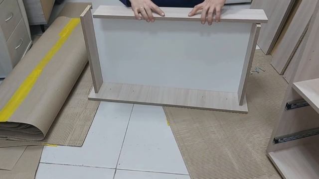 Сборка шкафа Анель Шкаф 2-2 (B) смотреть онлайн