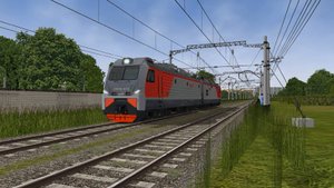 Обкатываем "Ермак" 2ЭС5к с новой маской кабины в Openrails