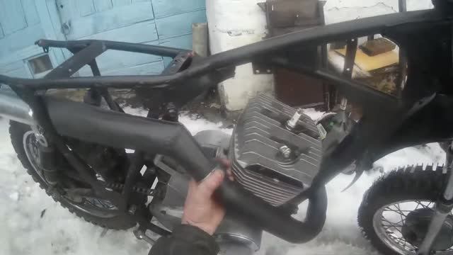 Выхлопное ИЗВРАЩЕНИЕ на ИЖ-ПС !!!