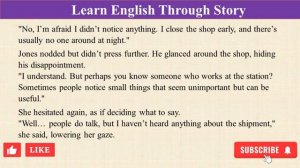 LEARN ENGLISH THROUGH STORIES.✅An Incident at the Freight Station. #audiobook #detective #english