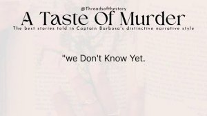 Learn English through stories - English listening  practice  A Taste of Murder  - audiobooks