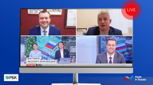 Генеральный директор Броня в прямом эфире телеканала РБК
