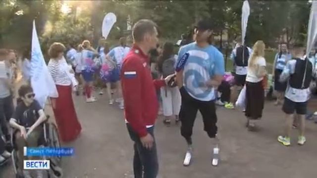 ПОДОПЕЧНЫЕ ФОНДА «ЖИЗНЬ В ДВИЖЕНИИ» ПРИНЯЛИ УЧАСТИЕ В МАРАФОНЕ «БЕЛЫЕ НОЧИ»